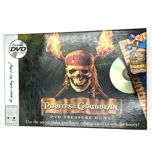Pirates of the Caribbean DVD Treasure Hunt Board Game Disney Imagination 2006